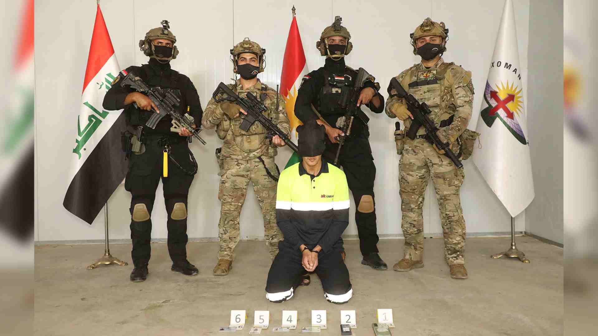 مكافحة الإرهاب تلقي القبض على إرهابي مطلوب في السليمانية